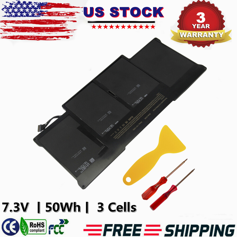 A1405 Replacement Battery For MacBook Air 13" A1369 Mid 2011 & A1466 2012 Models