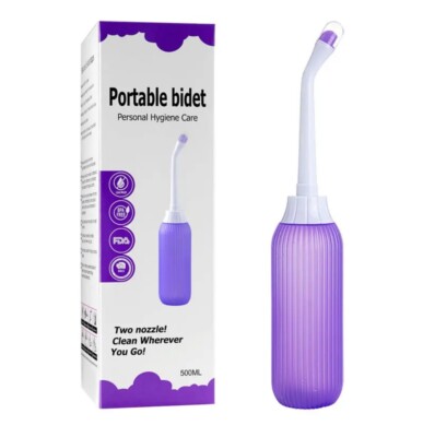 Bidet Portatile T2 Peri Bottle - Per Igiene Post Parto, Sollievo Dolore Perineale, 450 Ml - Foto 6