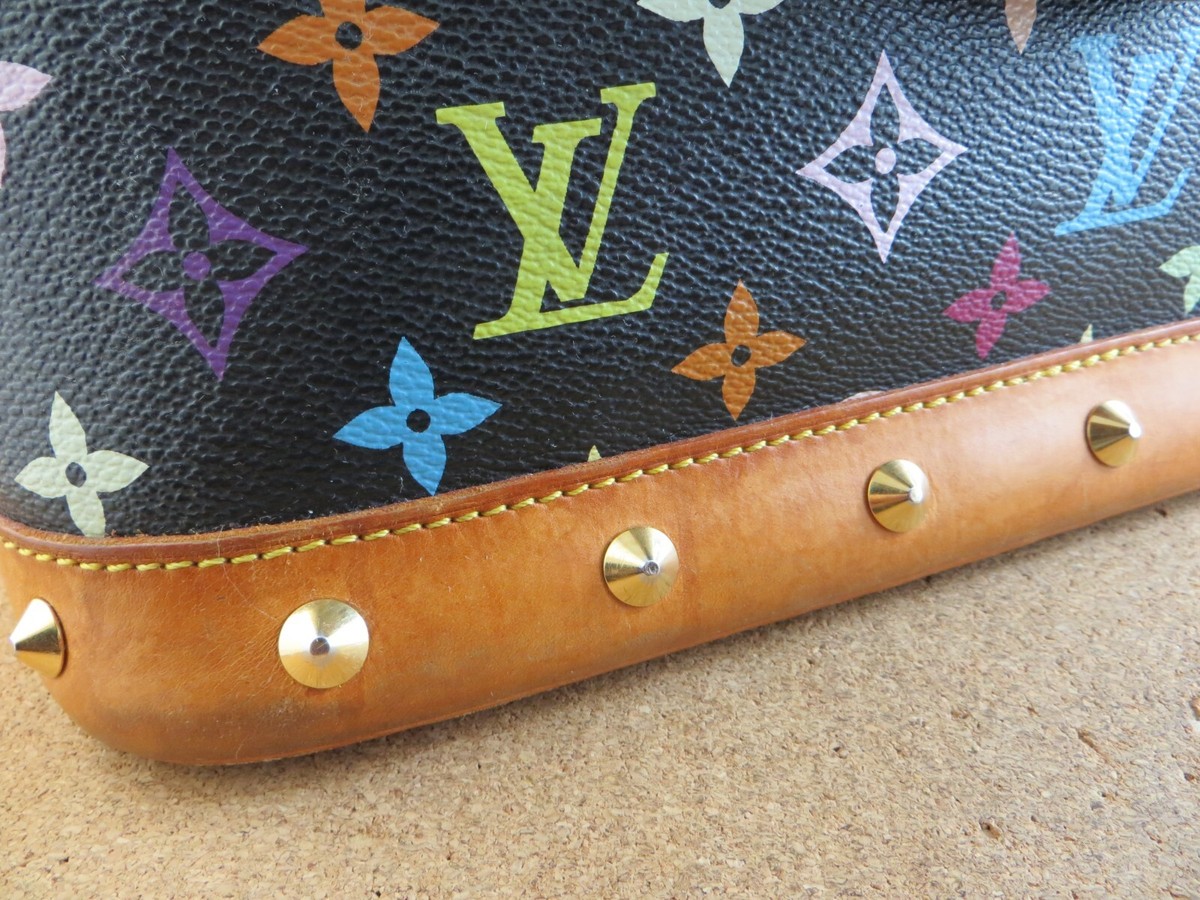 【希少】 LOUIS VUITTON Coated Canvas Alma ハンドバッグ Louis Vuitton Yayoi Kusama Alma BB M46431– TC