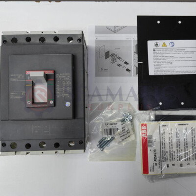ABB MCCB 3P 400A SACE FORMULA A3S 400,Ui=690V,Ue=550VAC,Uimp=6Kv,Ue=240V,V#26