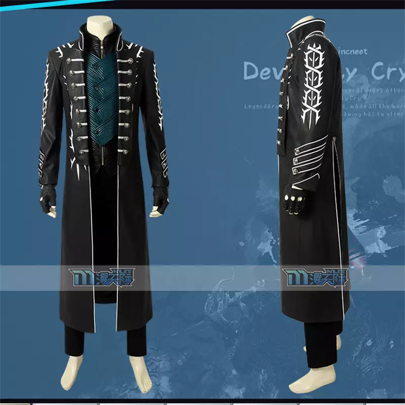 Vergil Devil May Cry 3 Coat - Videogame Men Coat