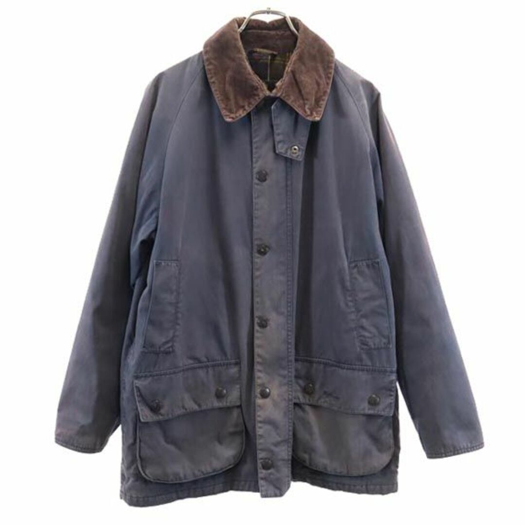 Barbour Cotton Jacket Size L Gray Men's