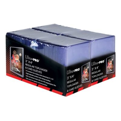 Ultra Pro - 3'' x 4'' Regular Toploader & Card Sleeves (200 count retail pack) (63