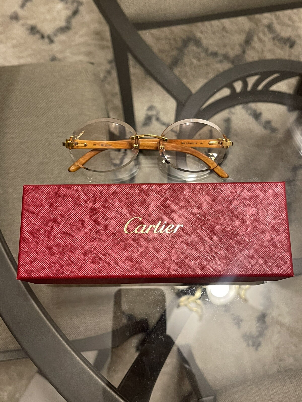 cartier c decor glasses Gem