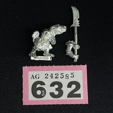 SKAVEN STORMVERMIN METAL OOP HALBERD WARHAMMER AGE OF SIGMAR THE OLD WORLD