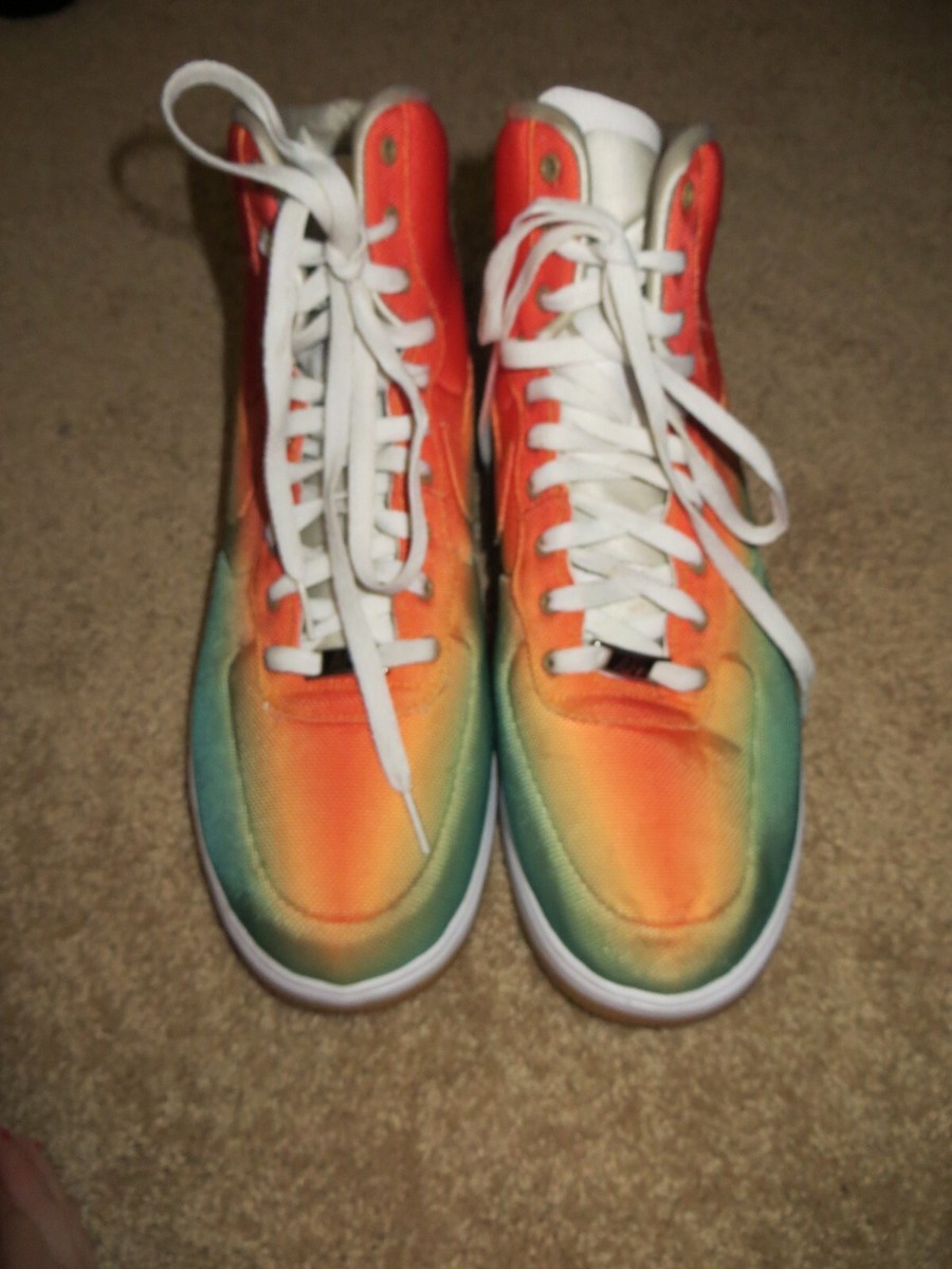 Nike Lunar Force High Light Crimson/Turbo Green Size 14