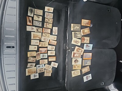 55 x CDV antike Fotos, Österreich, Deutschland, Tschechien, Polen 