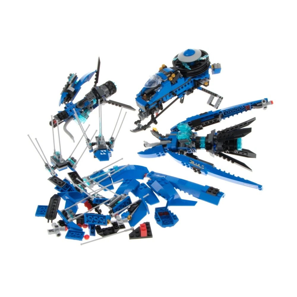 1x LEGO Set The LEGO ninjago Movie 70614 Lightning Jet Blue