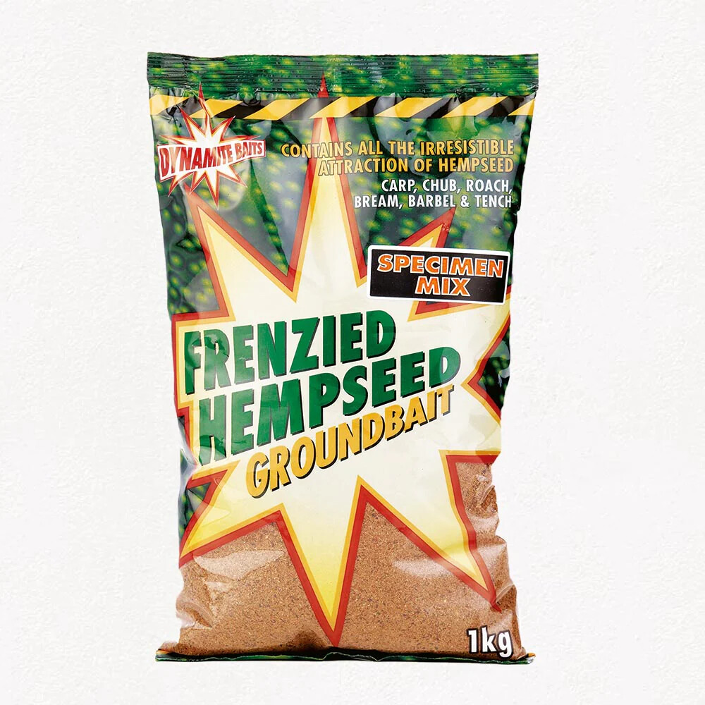 Dynamite Baits Frenzied Hemp Groundbait - Specimen Mix Coarse 1kg