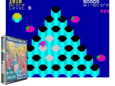 Sinclair ZX Spectrum 48K Game - POGO - Ocean - Tested & Working