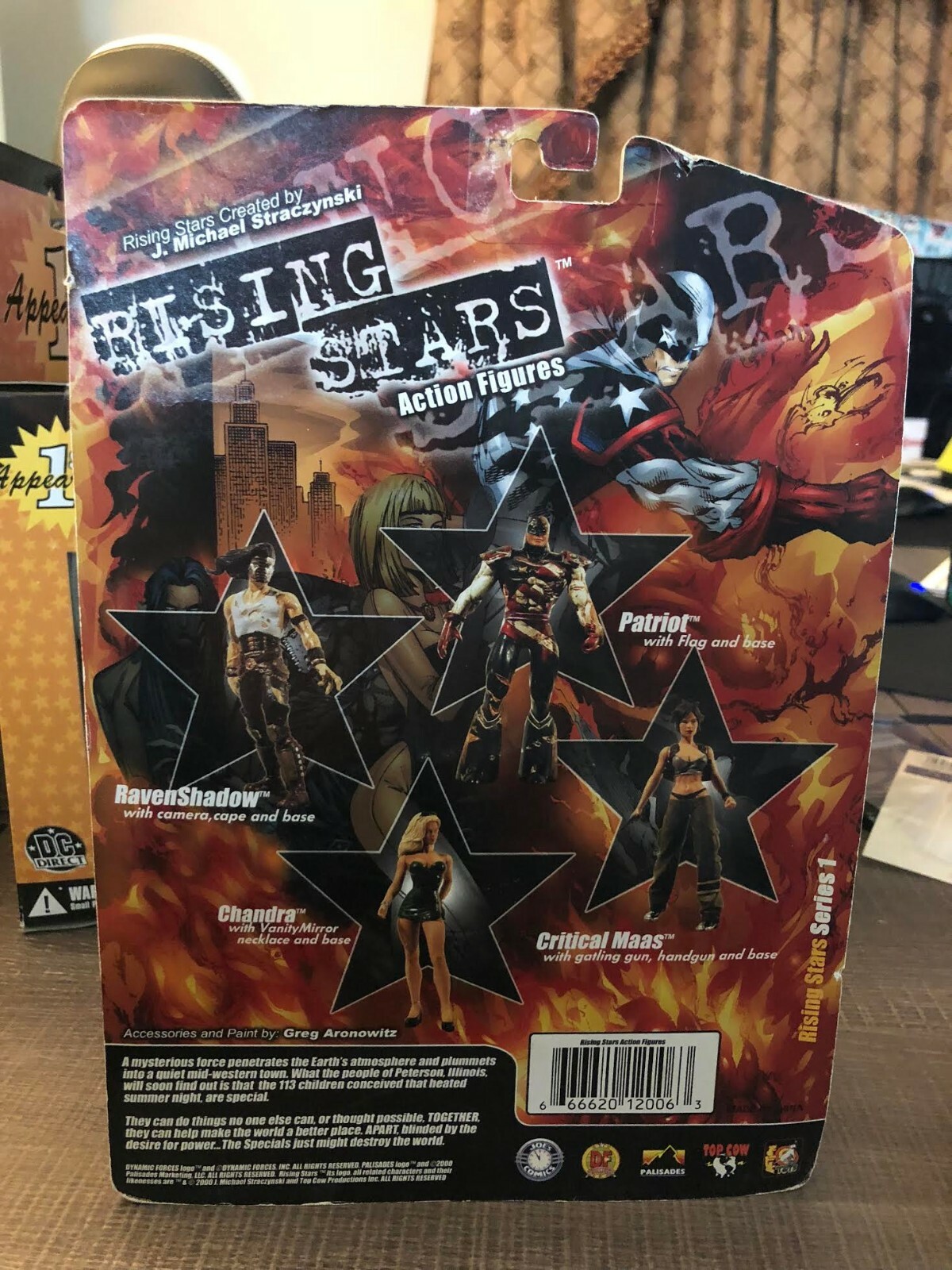 rising stars action figures