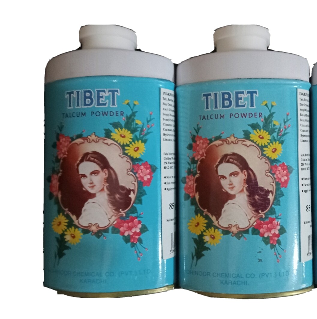Tibet Talcum Powder 2x85g, Two Bottles UK