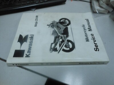 ♡♡Happy♡♡ Kawasaki Factory Motorcycle Service Manual 98-99 Ninja ZX-9R 99924