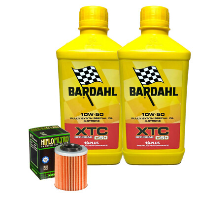 Wartungsset Öl Bardahl XTC 10W50 Für Can-Am 500 Renegade EFI 2008-2015