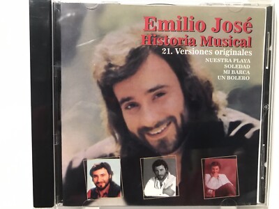 Rare CD Emilio Jose Historia musical Ni contigo ni sin ti Cuando digo que te amo