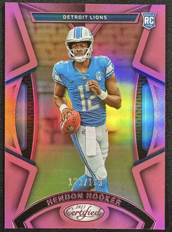 Hendon Hooker 2023 Panini Certified Rookie Pink #150 /199 RC