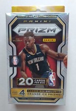2020-21 Panini Prizm NBA Basketball Hanger Box Factory Sealed Orange Ice Prisms