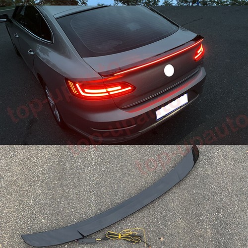 For VW Arteon 2019-2021 LED lamp light streamer tail Trunk Spoiler Wing Trim - Picture 8 of 9