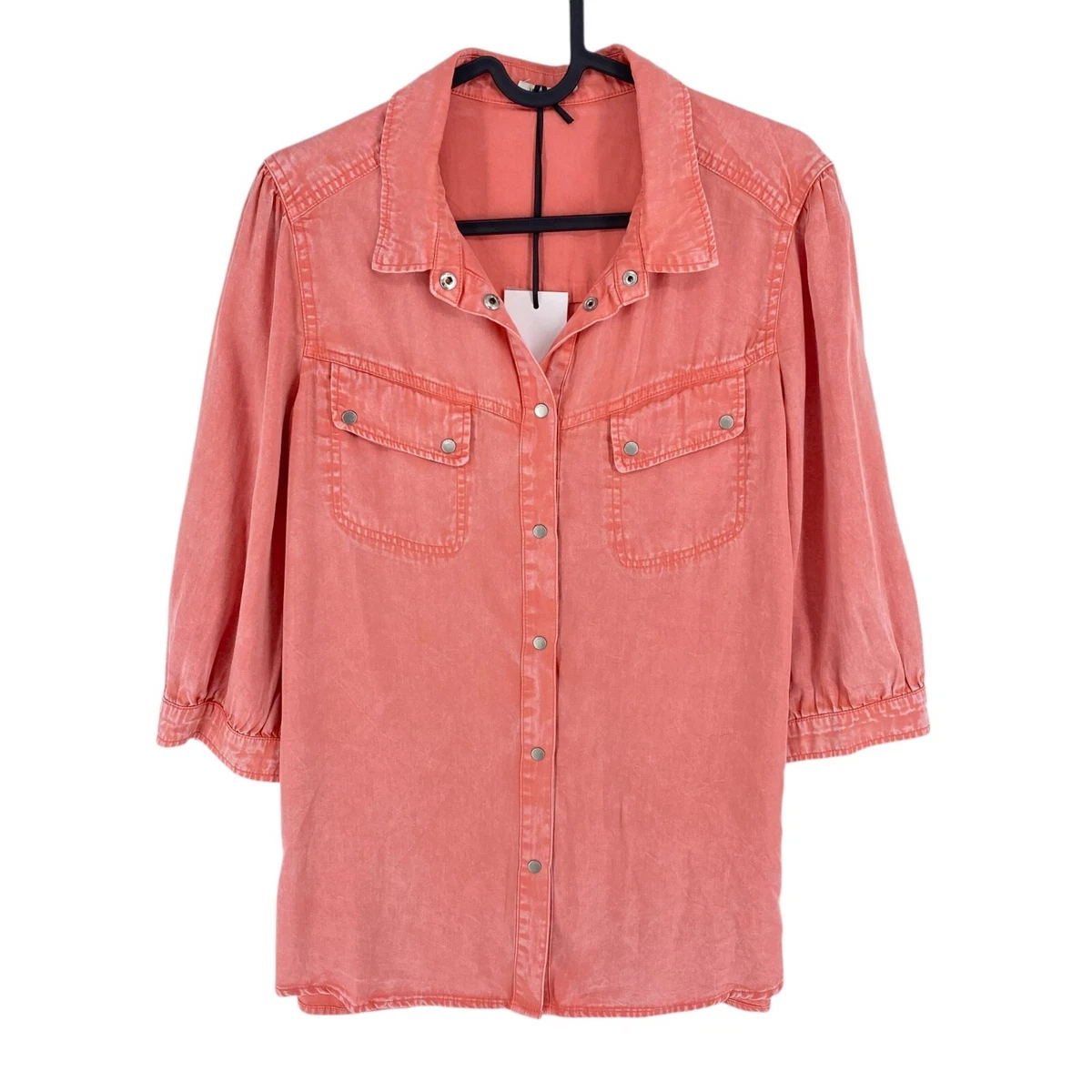 Haut à Bretelles IKKS Coton & Soie Mauve Rose - Taille 40 - Excellent État
