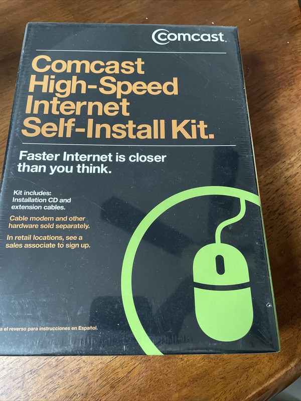 comcast high speed internet self install kit