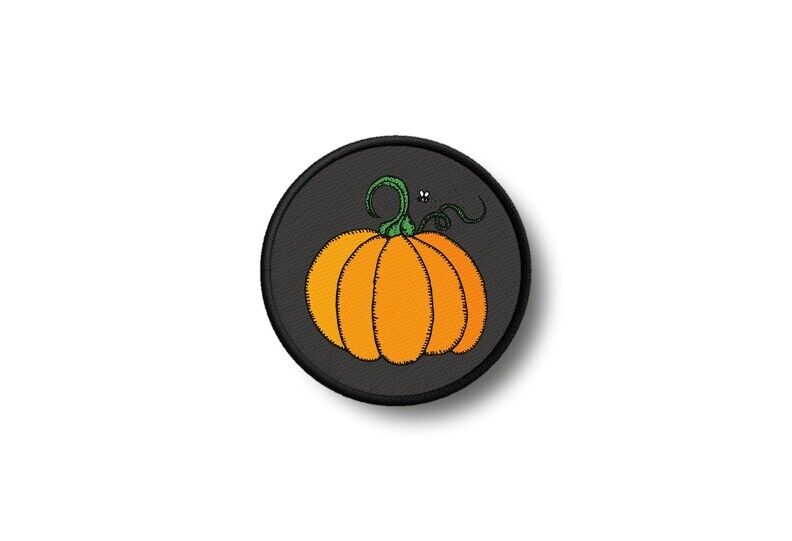 Patch Odznaka herb zadrukowany; gorące klejące dynie Halloween