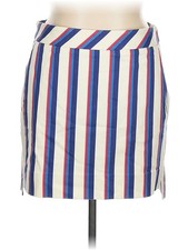 Brooks Brothers 346 Women White Casual Skirt 14
