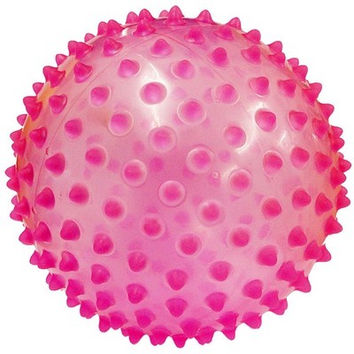 Inflatable Rubber Spiky Ball Children's 15cm Tactile Bouncy Lightweight  Ball - Main Image