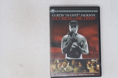 Get Rich or Die Tryin' DVD Full Screen Edition Curtis 50 Cent Jackson