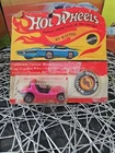 1969 Hot Wheels Redline Hot Pink Sand Crab Carded
