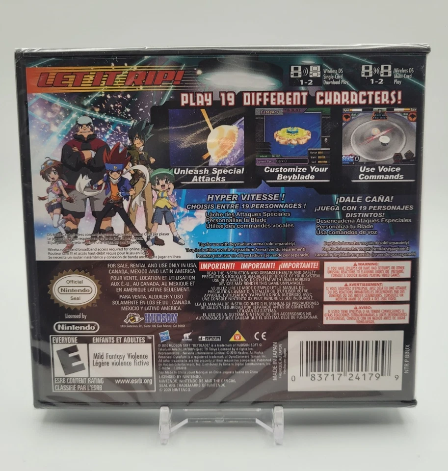 Beyblade Metal Fusion Nintendo DS - FACTORY SEALED NEW!! - Image 3 of 3