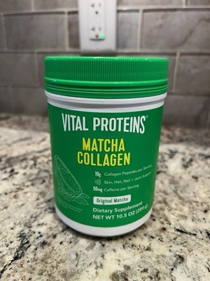 Vital Proteins Matcha Collagen Powder Original Matcha Skin Hair Nail 10.5oz