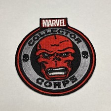 Iron Sew On Patch - Marvel Red Skull Collectors Corps BgG