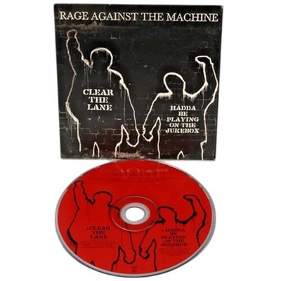 Rage Against The Machine CD Clear The Lane Hadda Be Playing Jukebox Rare Live