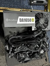 Lot  Of 2 Silverstone DA1650 80 PLUS Gold 165...