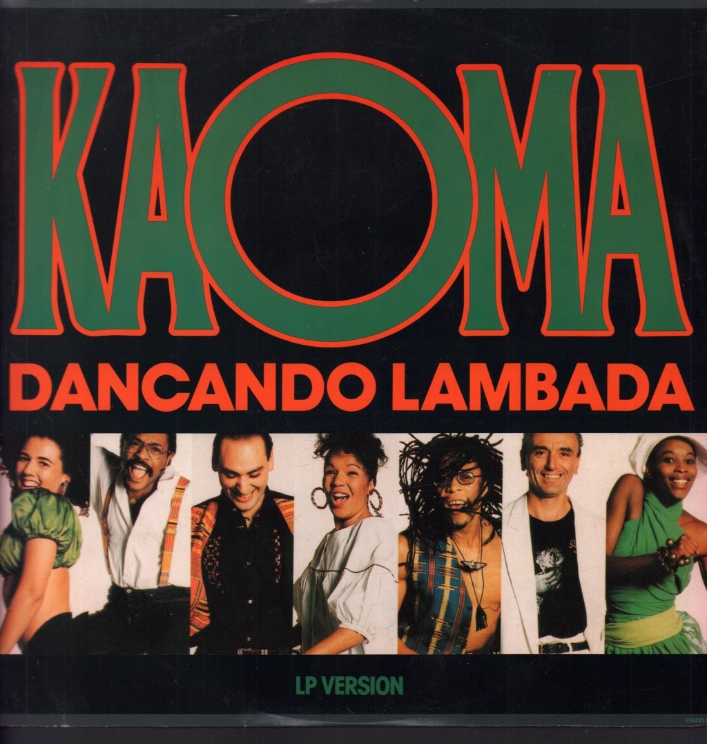 Kaoma Dancando Lambada 12"" vinyl UK Cbs 1990 with pic sleeve 6552358