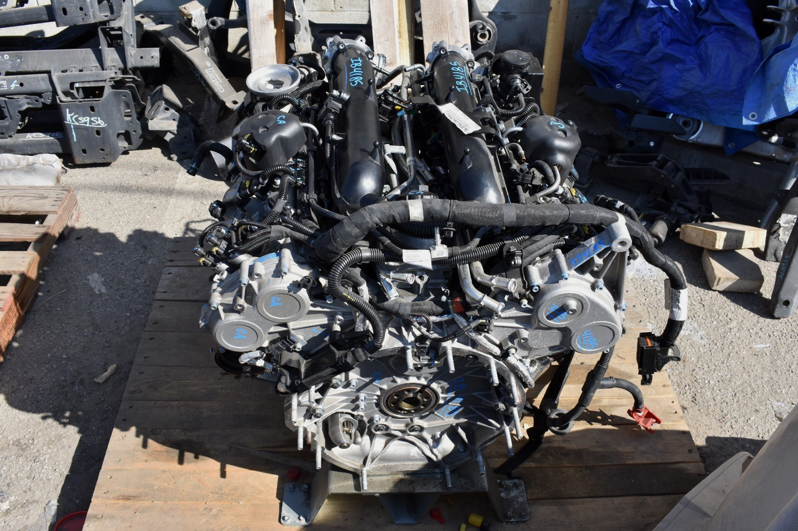 14-20 MASERATI QUATTROPORTE GTS M156 F154 V8 3.8L ENGINE ASSEMBLY TURBO **CORE**