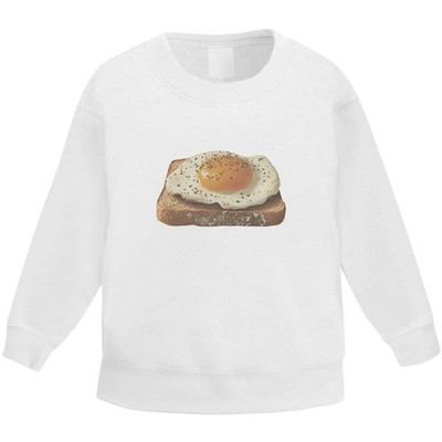 Kinder Sweatshirt ''Perfect Sunny Side Up Egg on Toast'' (KW061868)