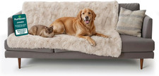 Waterproof Throw Blanket for Dogs Indoor Cats, Reversible Protective Pet Blank
