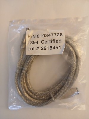 FireWire 010347728 400ieee 1394 Silver Cable Fast New! - G1