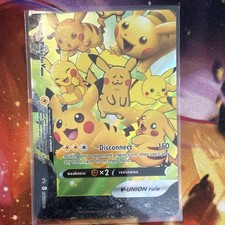 Pikachu V-Union SWSH141 Holo Promo Sword & Shield Promo Pokemon Holo NM on eBay