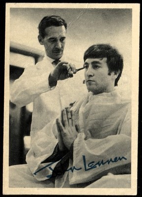 Trade Card, A&BC Chewing Gum, THE BEATLES, 1964, B&W, John Lennon, #34