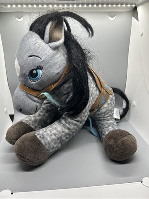 Build A Bear Horses And Hearts Riding Club Appaloosa Gray Horse PLUSH Saddle