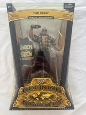 The Rock Action Figure Set WWE Mattel Defining Moments Elite Tribute Mankind