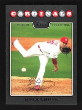 Kyle Lohse St. Louis Cardinals 2008 Topps Update Black #UH310 SN /57