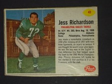 1962 Post Jess Richardson #41