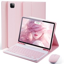 Keyboard Case for iPad Pro 13 M5 2025 / iPad Pro 13 M4 2024 13 inch - wit...