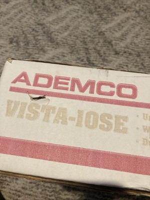 Ademco Vista 10SE. Security System Installation / Programming Guide and Manual
