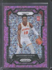 2023-24 Panini Prizm #157 Mouhamed Gueye Prizms Fast Break Pink #/50