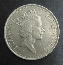 Great Britain 1992 Ten Pence Error 