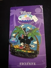 Disney DVC  Exclusive Mickey & Minnie Mouse A World Of Choices Spinner Pin New